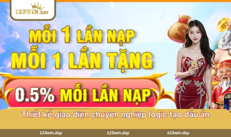  123WIN luôn chú trọng đến từng chi tiết trong thiết kế giao diện