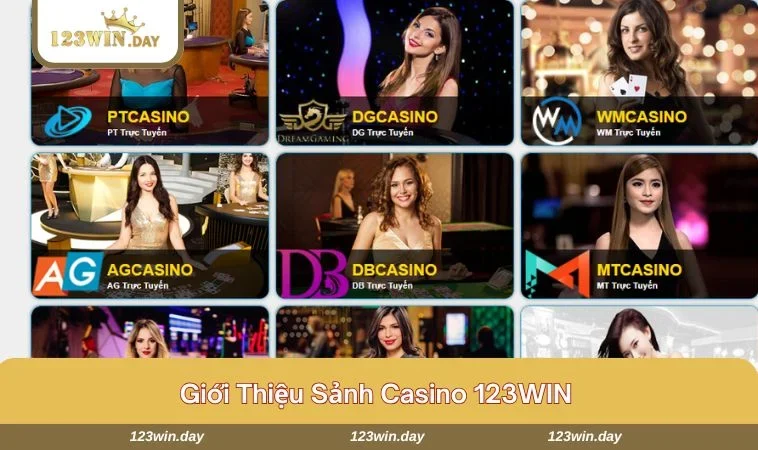Casino 123WIN mang đến cho người chơi một loạt các trò chơi hấp dẫn