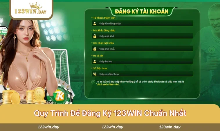 Bật mí quy trình để đăng ký 123WIN chuẩn đét