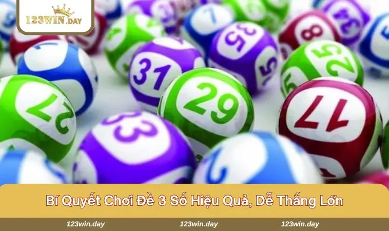 Đánh đề 3 số và những bí quyết bỏ túi