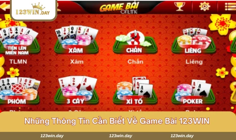 Khái quát cơ bản về game bài tại nhà cái 123WIN